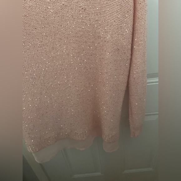 Pink sequin sweater - Picture 4 of 5